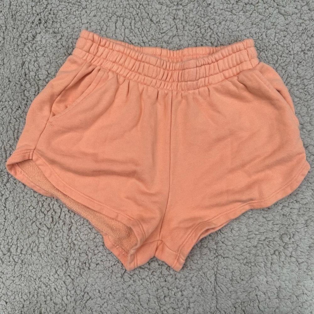 Spiritual gangster Peach sweat Shorts - Picture 4 of 6